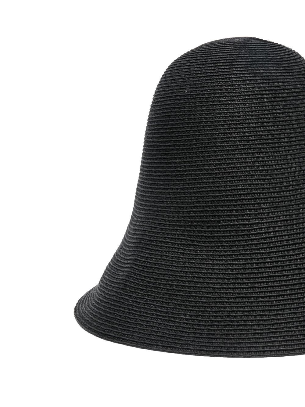 logo-plaque detail bucket hat - 2