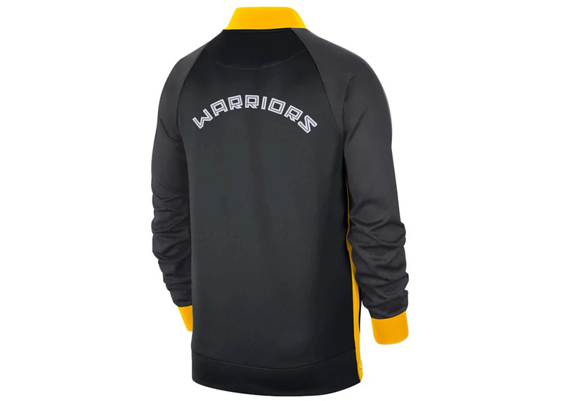 Nike Nike NBA Golden State Warriors Showtime City Edition Dri-Fit Jacket Black outlook