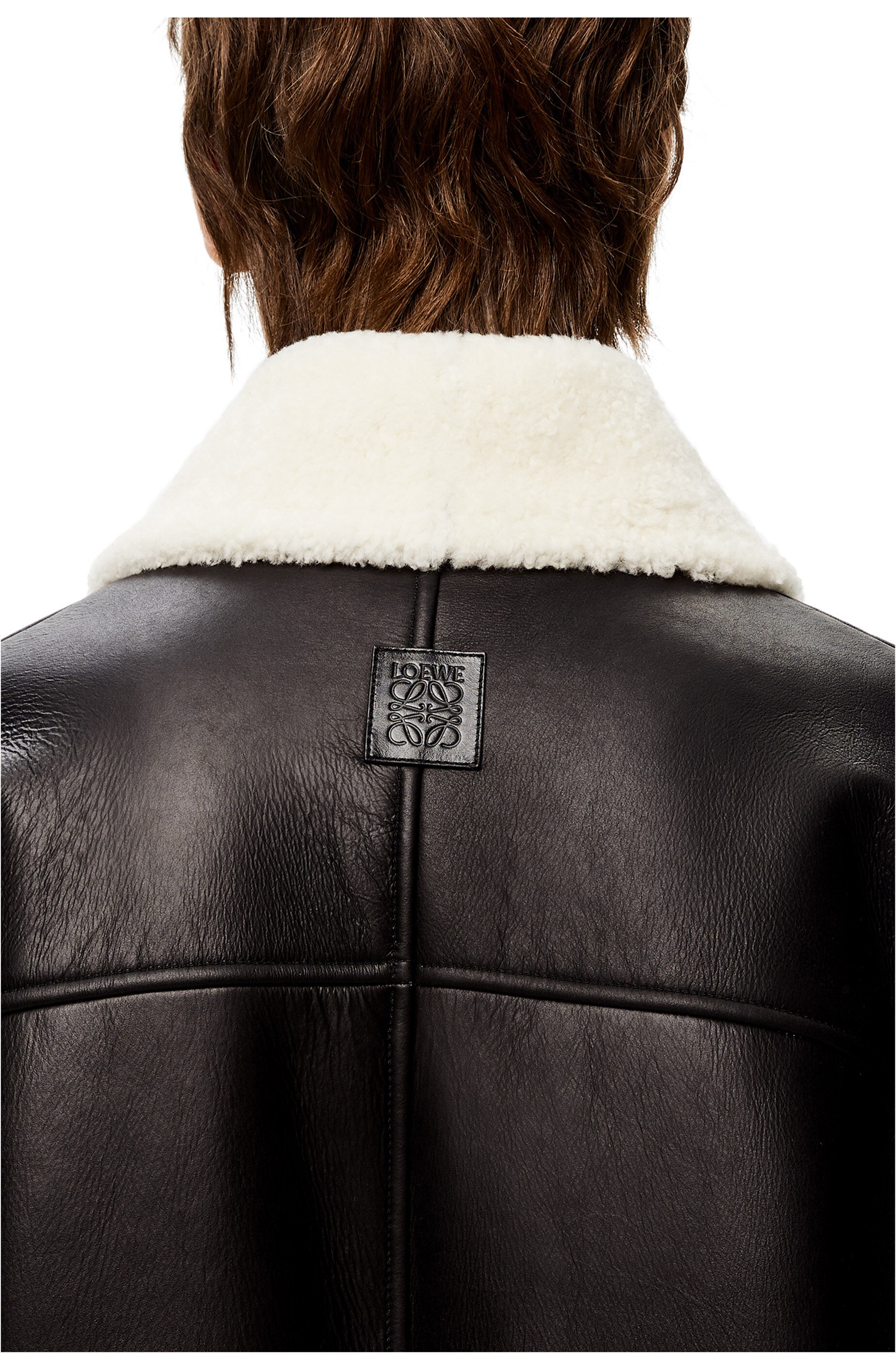 Oversize shearling coat - 5