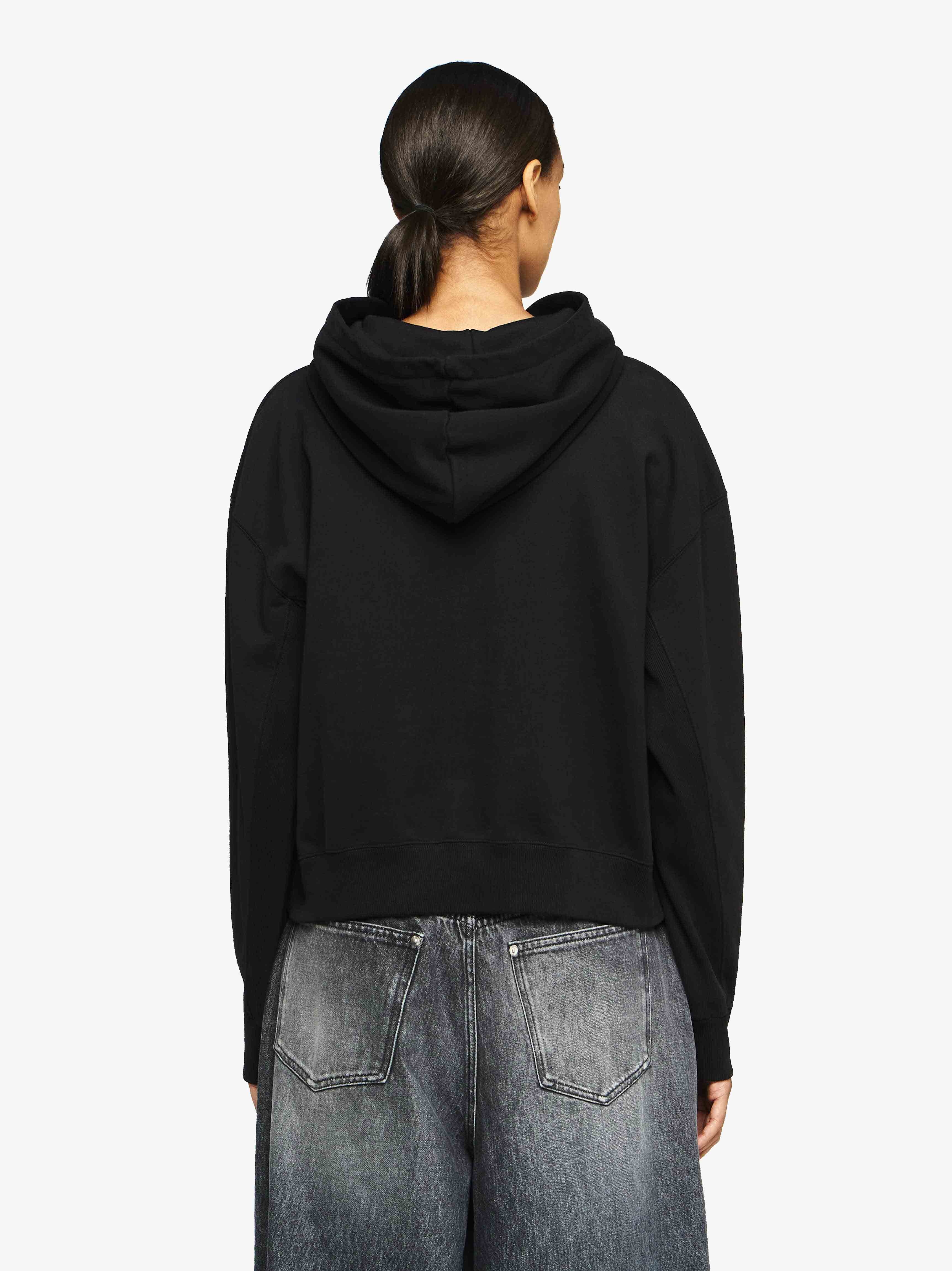 ANCHOR LOGO CROPPED HOODIE - 3