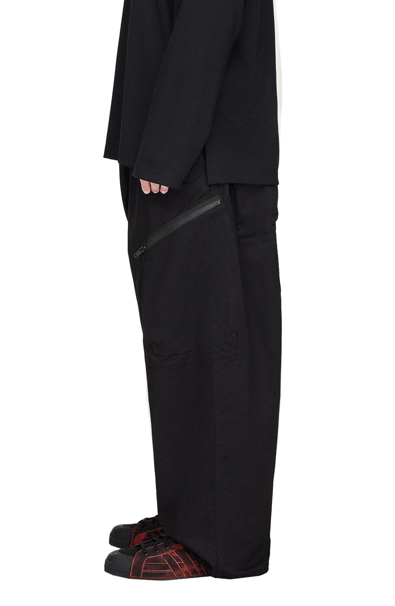 adidas Y-3 UT Twill Cargo Pants in Black at Nordstrom - 3