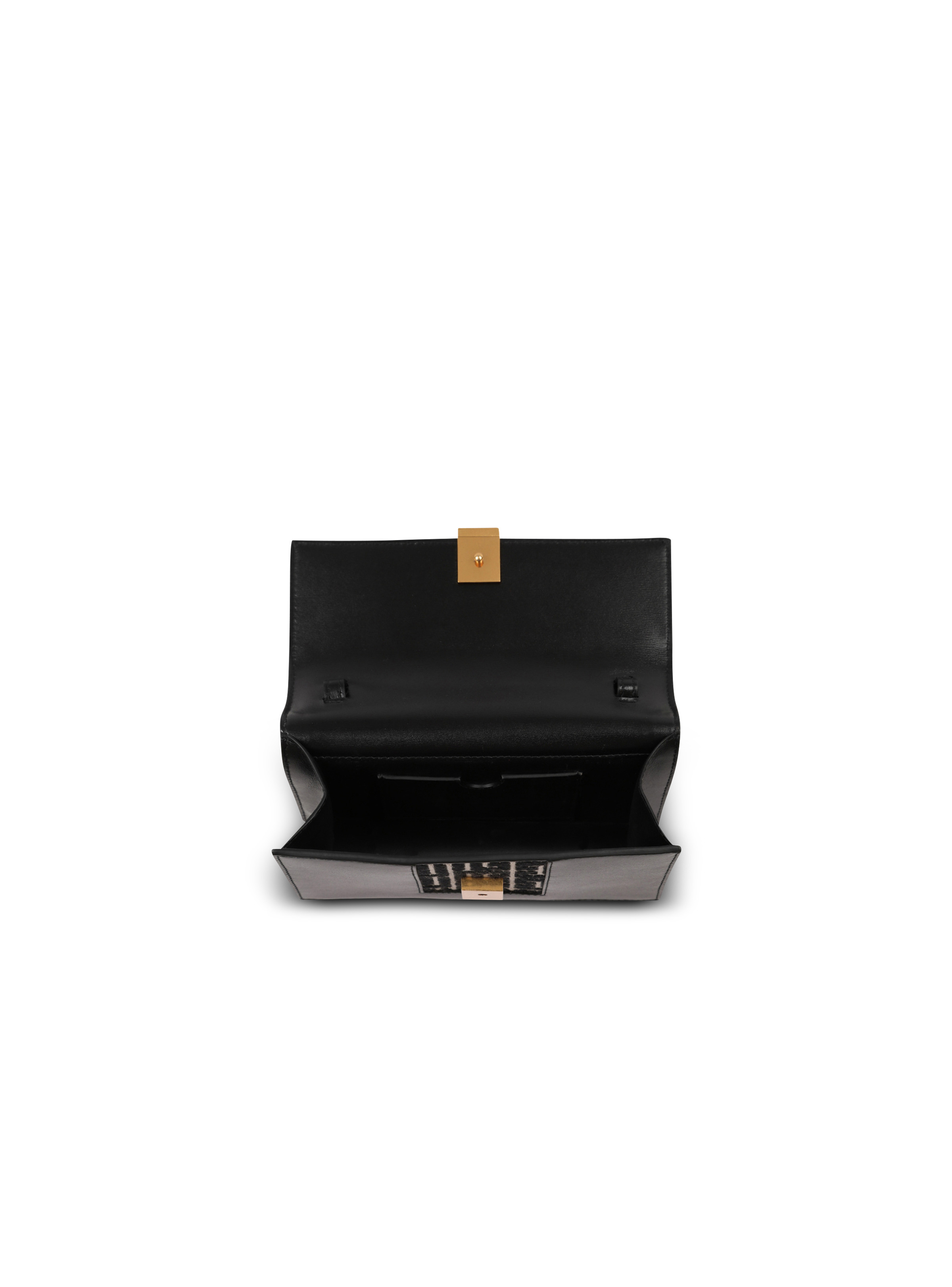 Mini-sized bicolor jacquard 1945 bag - 5