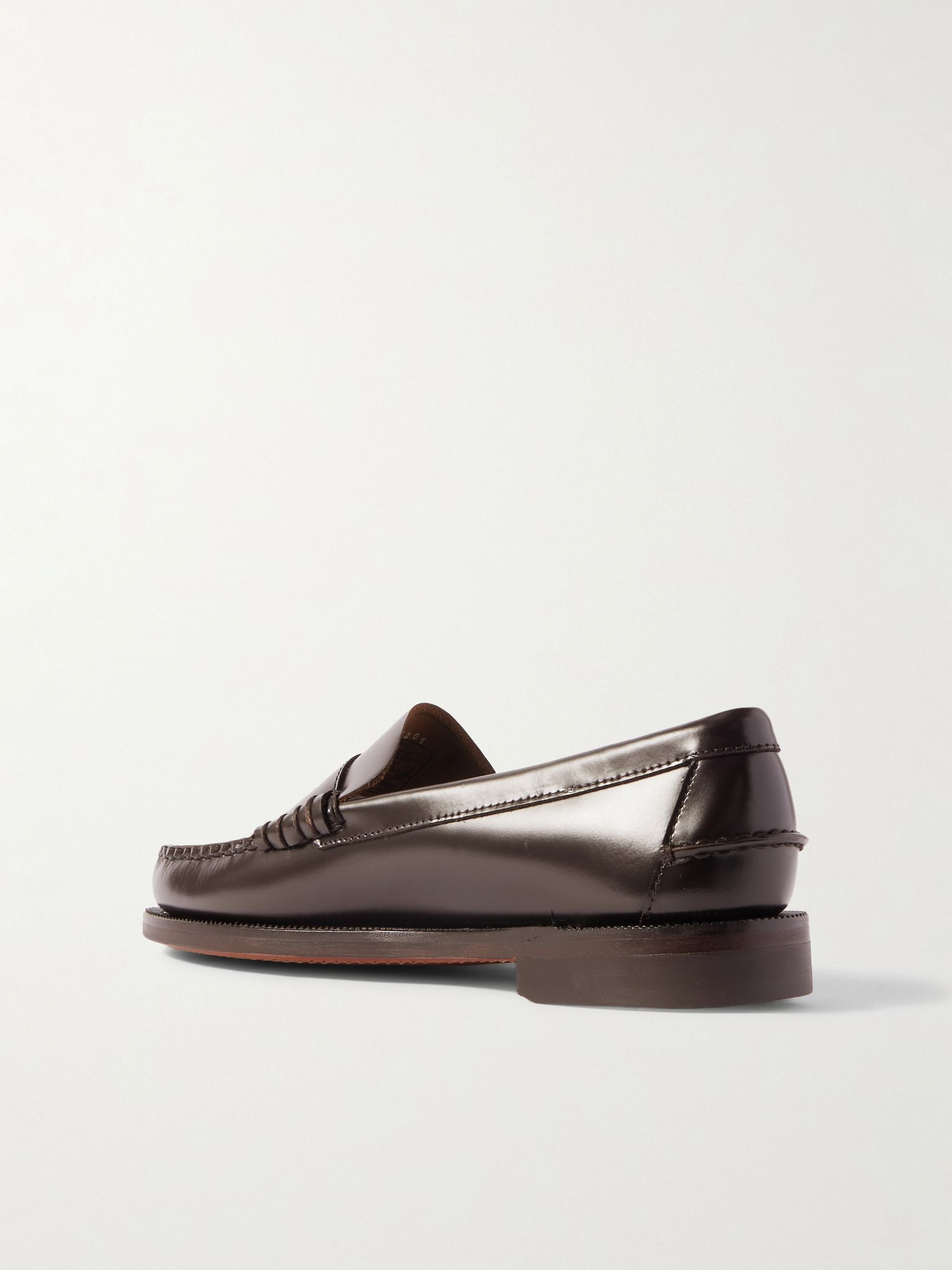 Classic Dan Leather Penny Loafers Brown - 4
