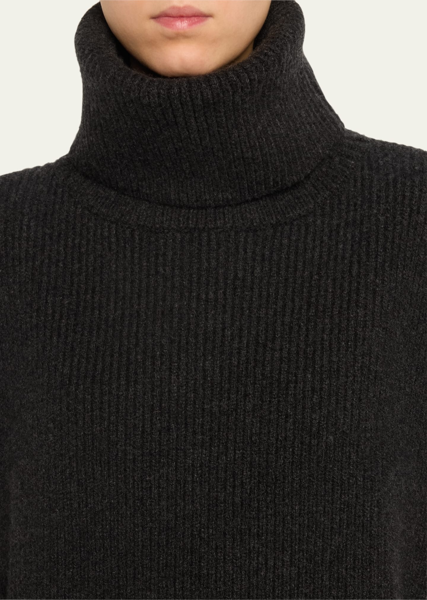 Emmit Turtleneck Scarf Cashmere Collar - 5
