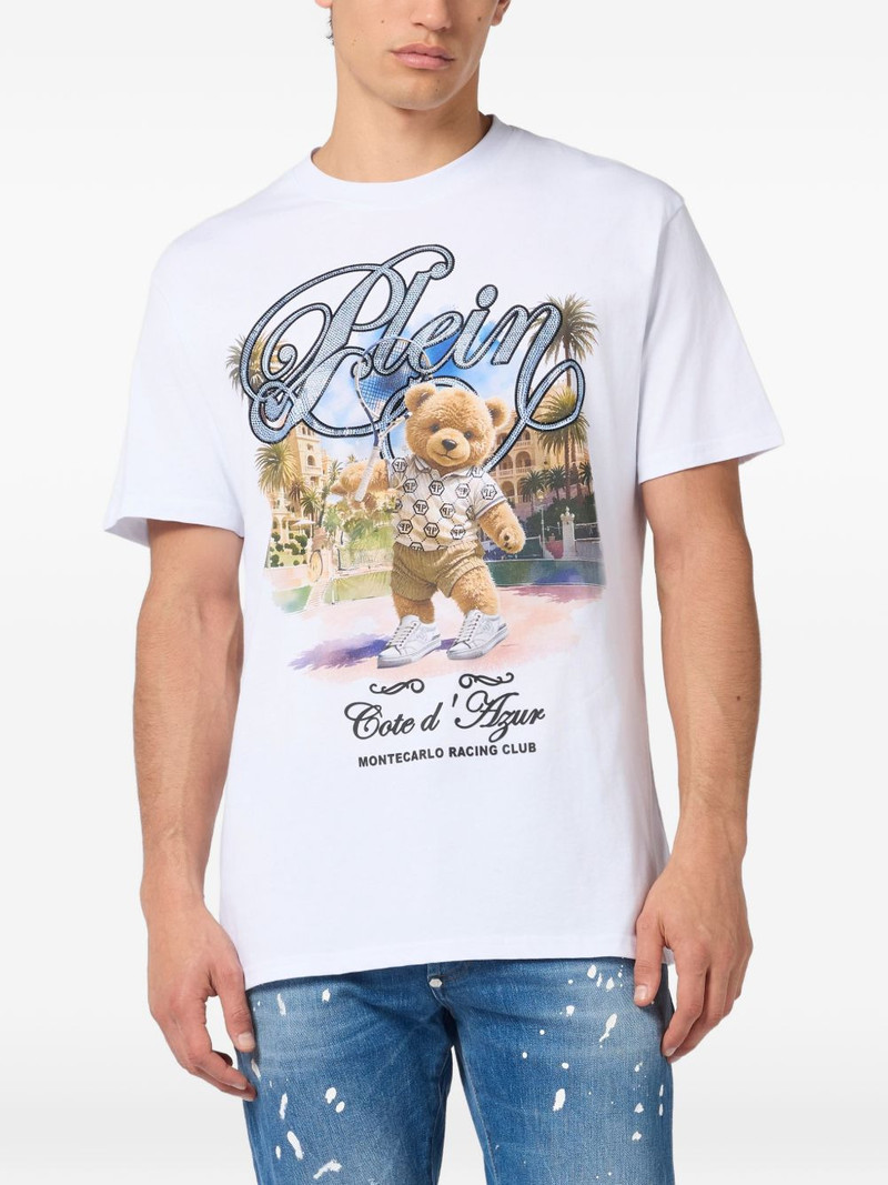 PHILIPP PLEIN round-neck graphic T-shirt outlook