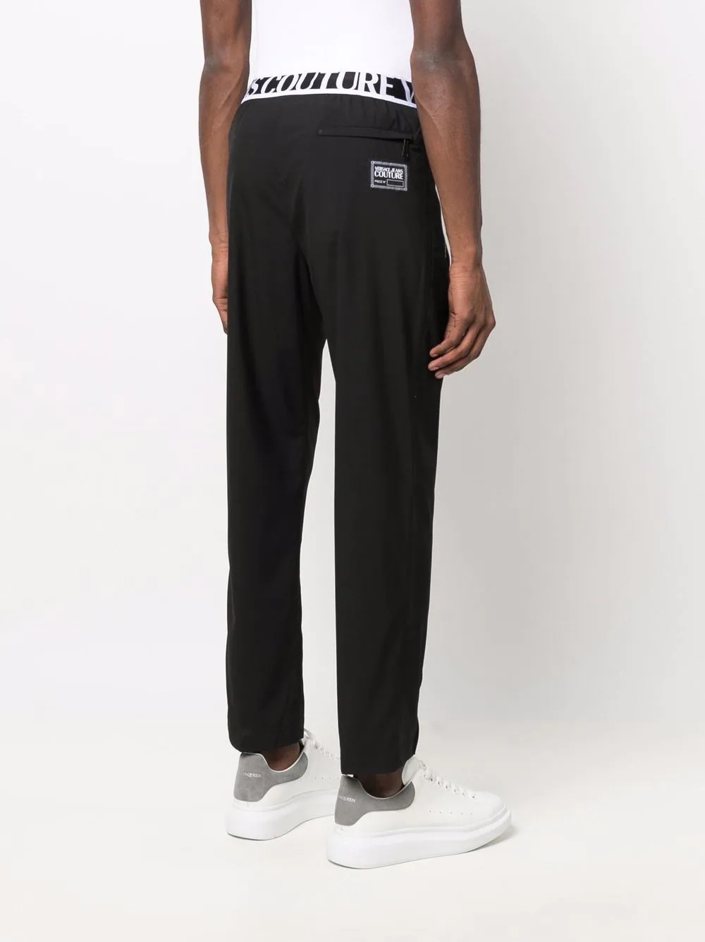 logo straight-leg track pants - 4