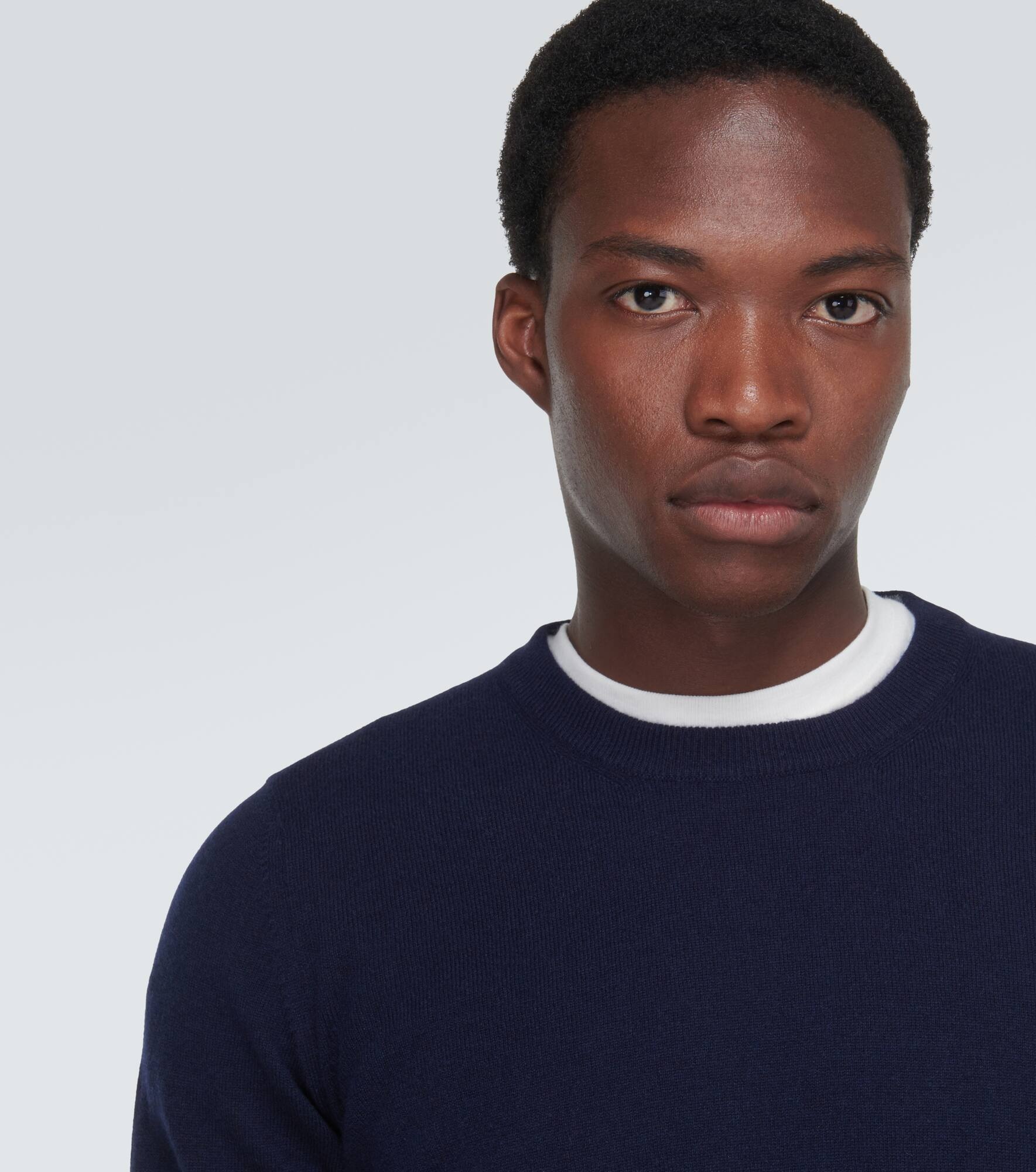 Cashmere crewneck sweater - 4