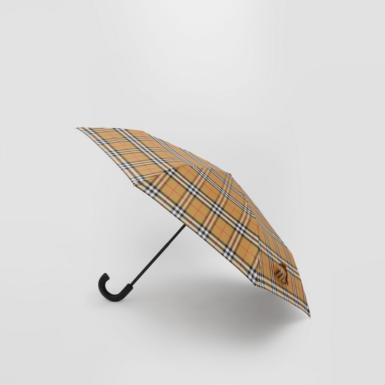 Vintage Check Folding Umbrella - 4