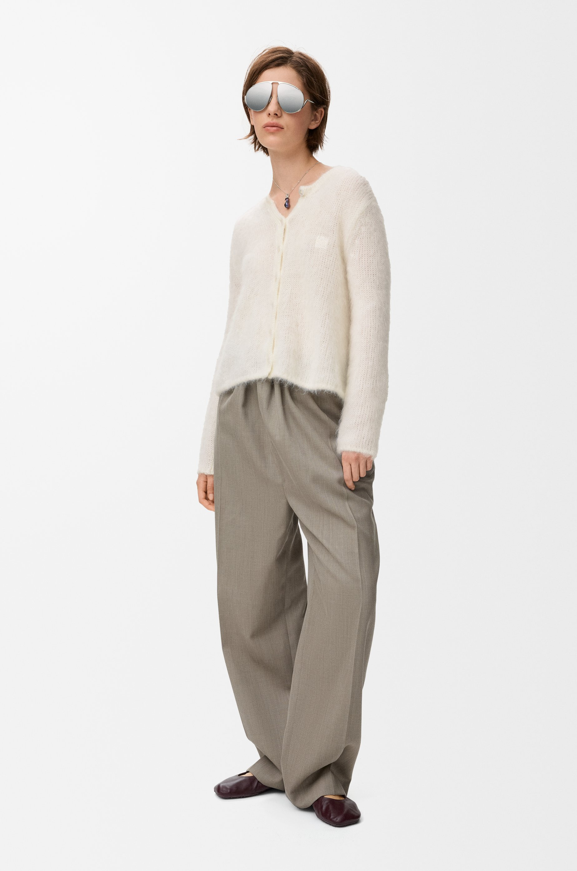 Cardigan in mohair blend - 2