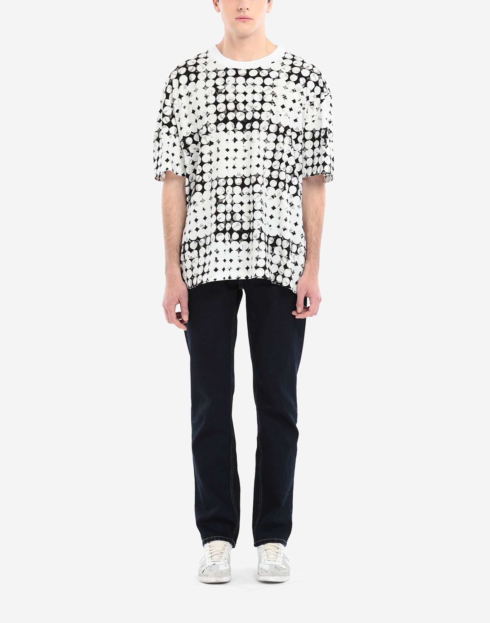 Pixel polka dots T-shirt - 2