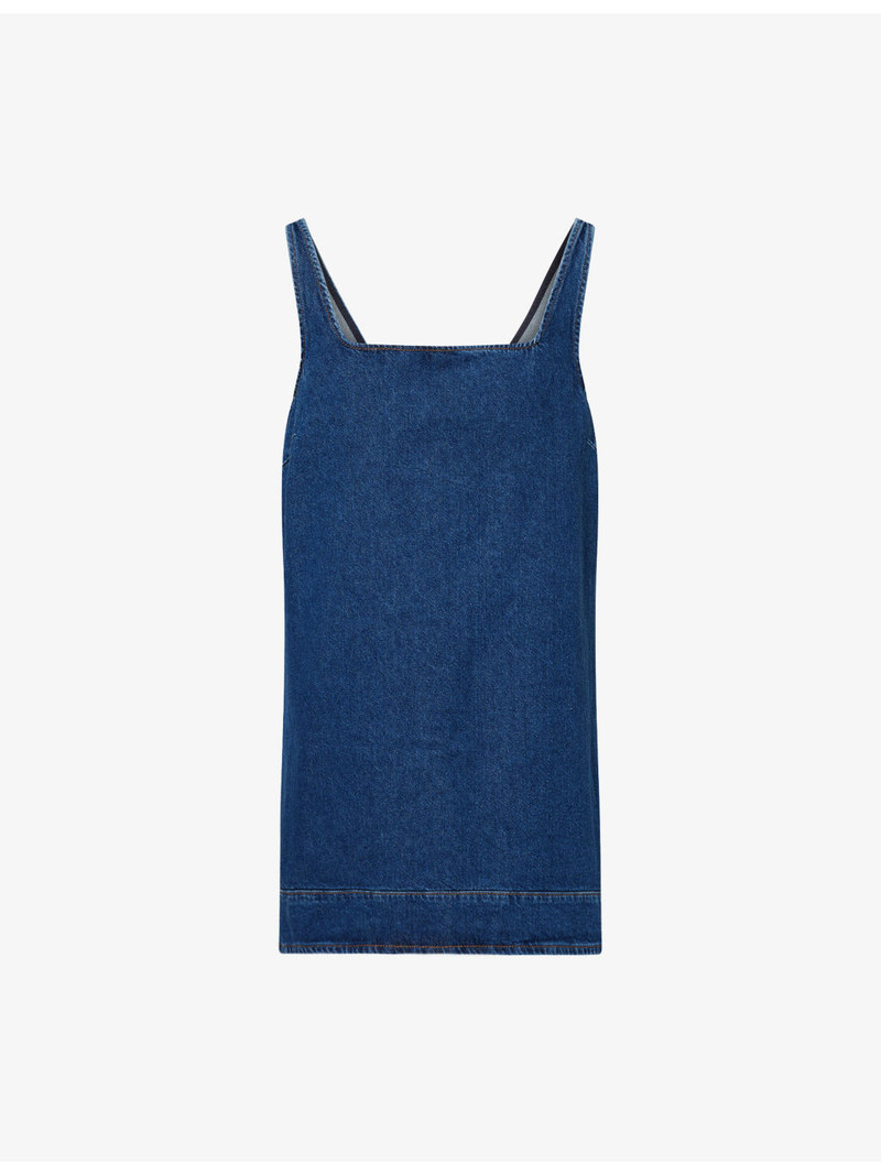 Myla Cotton Denim Mini Dress 1