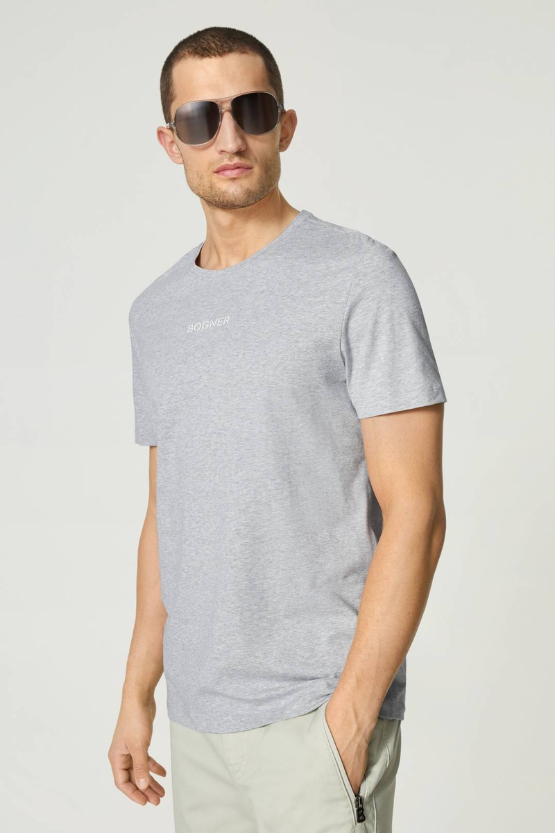 ROC T-SHIRT IN LIGHT GRAY MELANGE 2