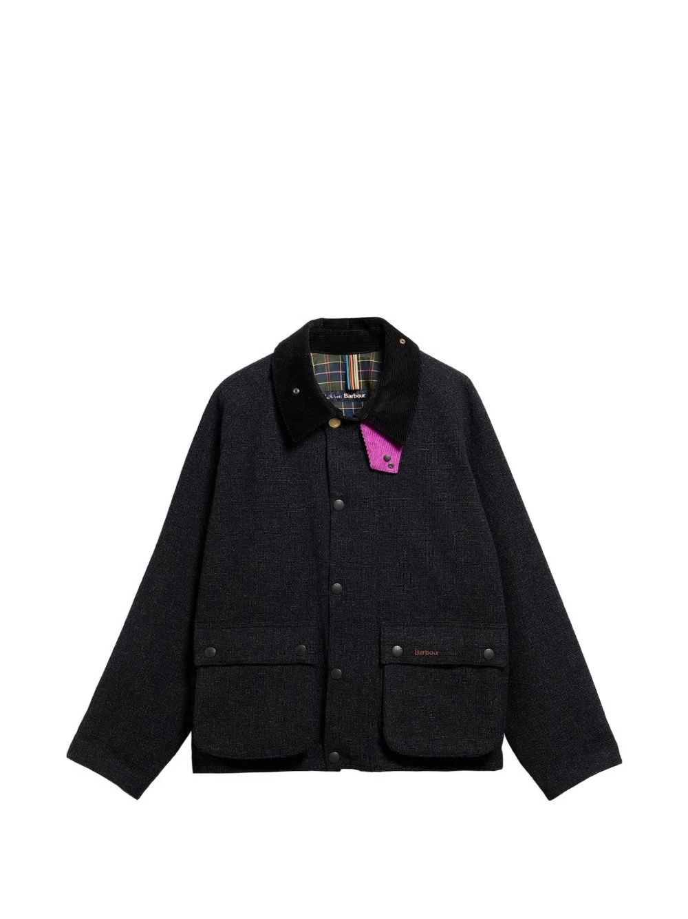 Paul Smith Loves Barbour corduroy-collar jacket - 1