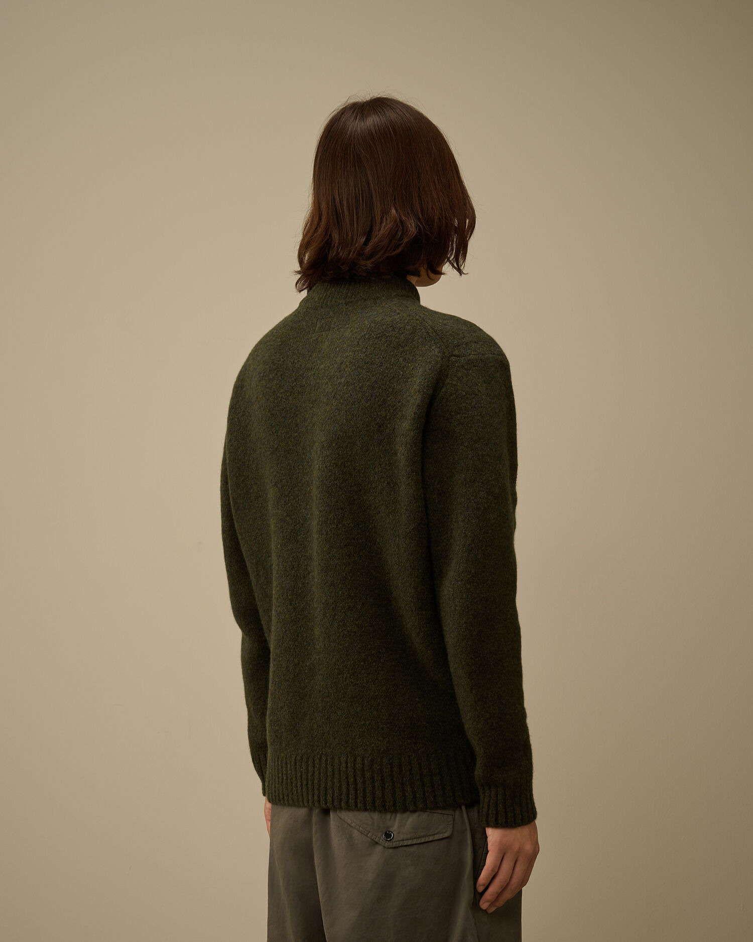 Extrafine Merino Wool Mockneck Sweater - 4