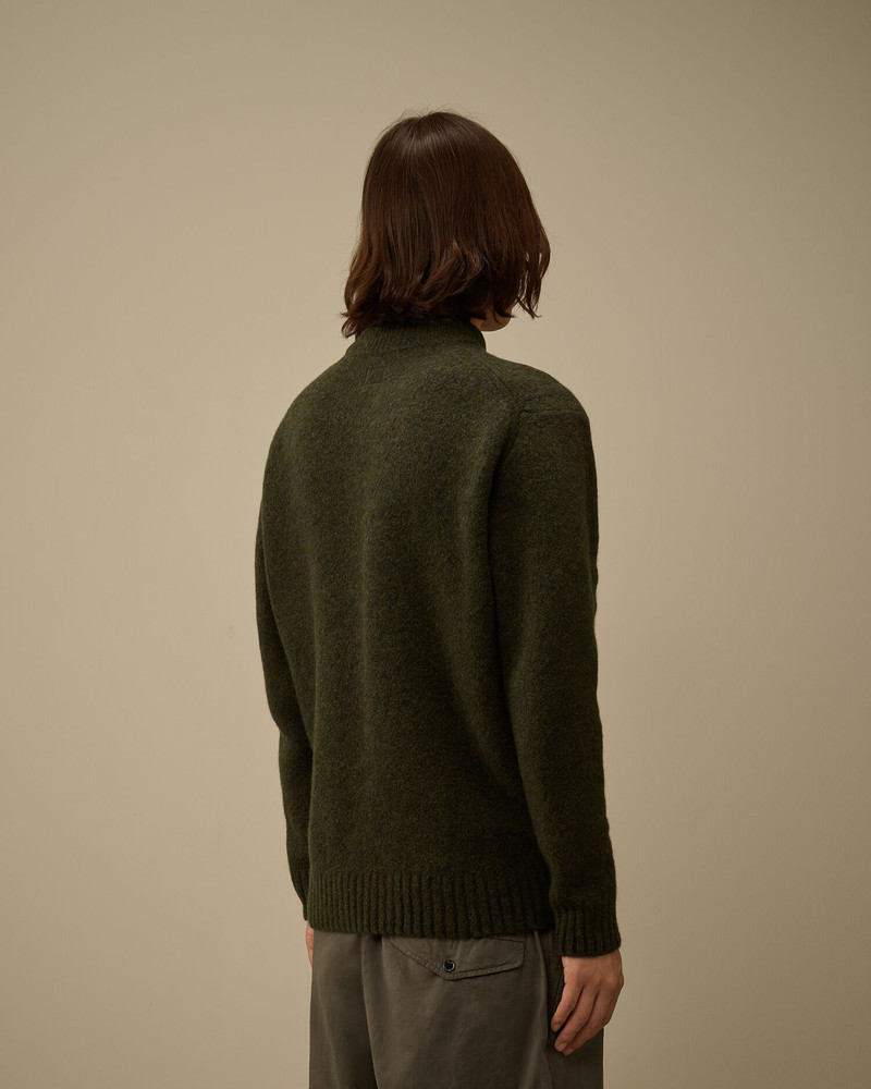 Extrafine Merino Wool Mockneck Sweater 4