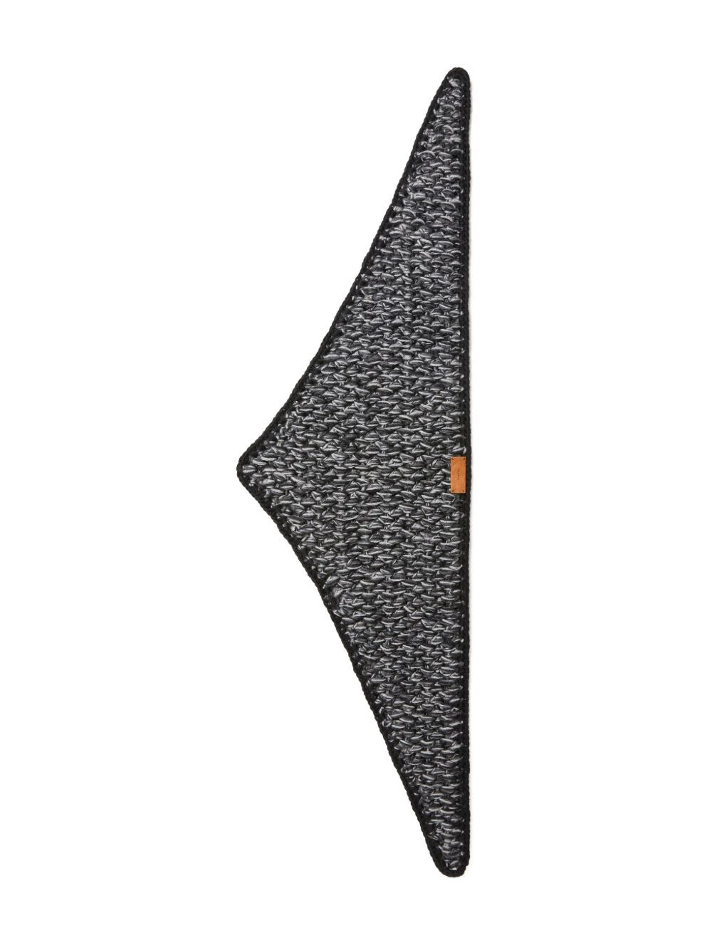 knitted wool scarf - 1