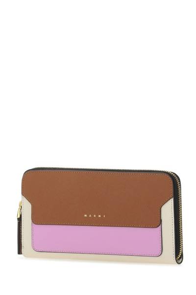 Marni Multicolor leather wallet outlook