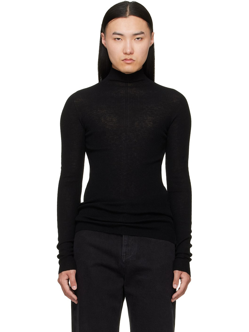 Black Forever Knit Turtleneck 1