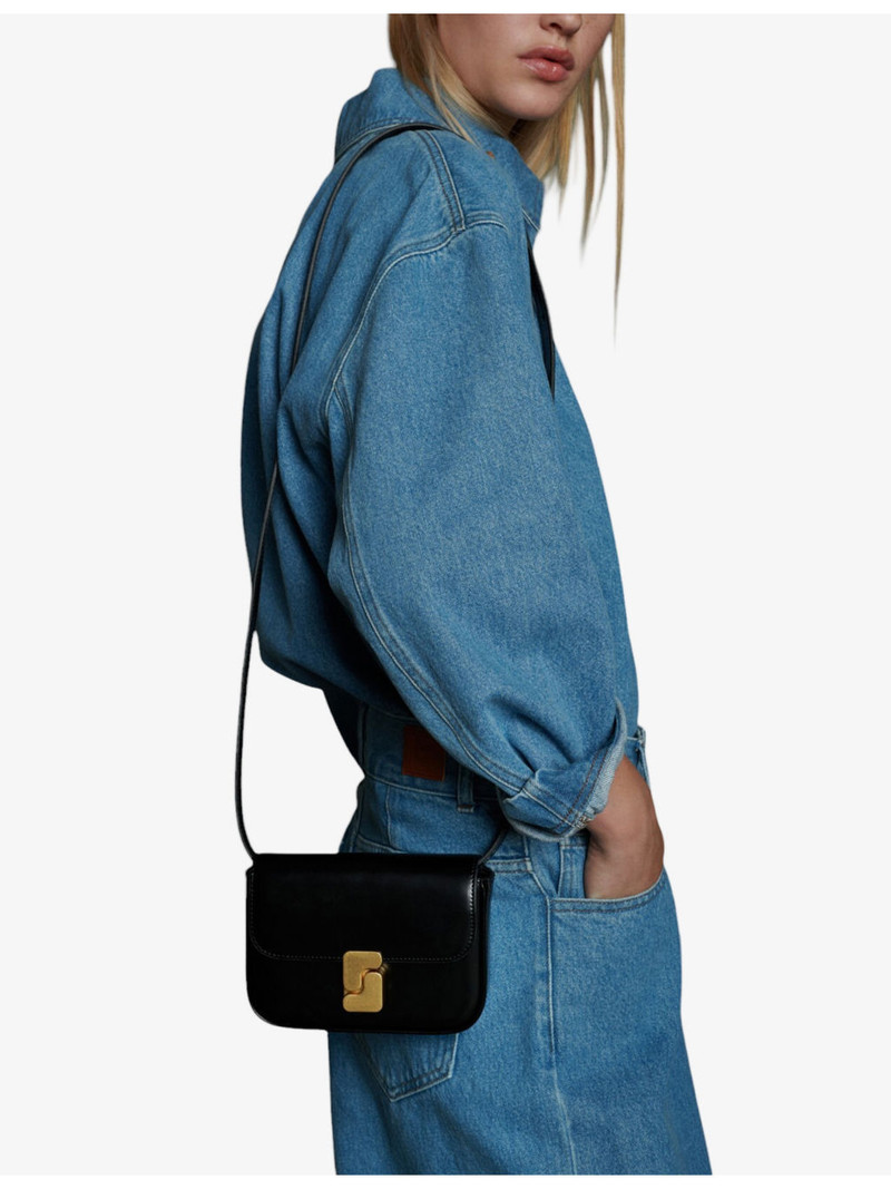 soeur Bell Leather Cross-Body Bag outlook