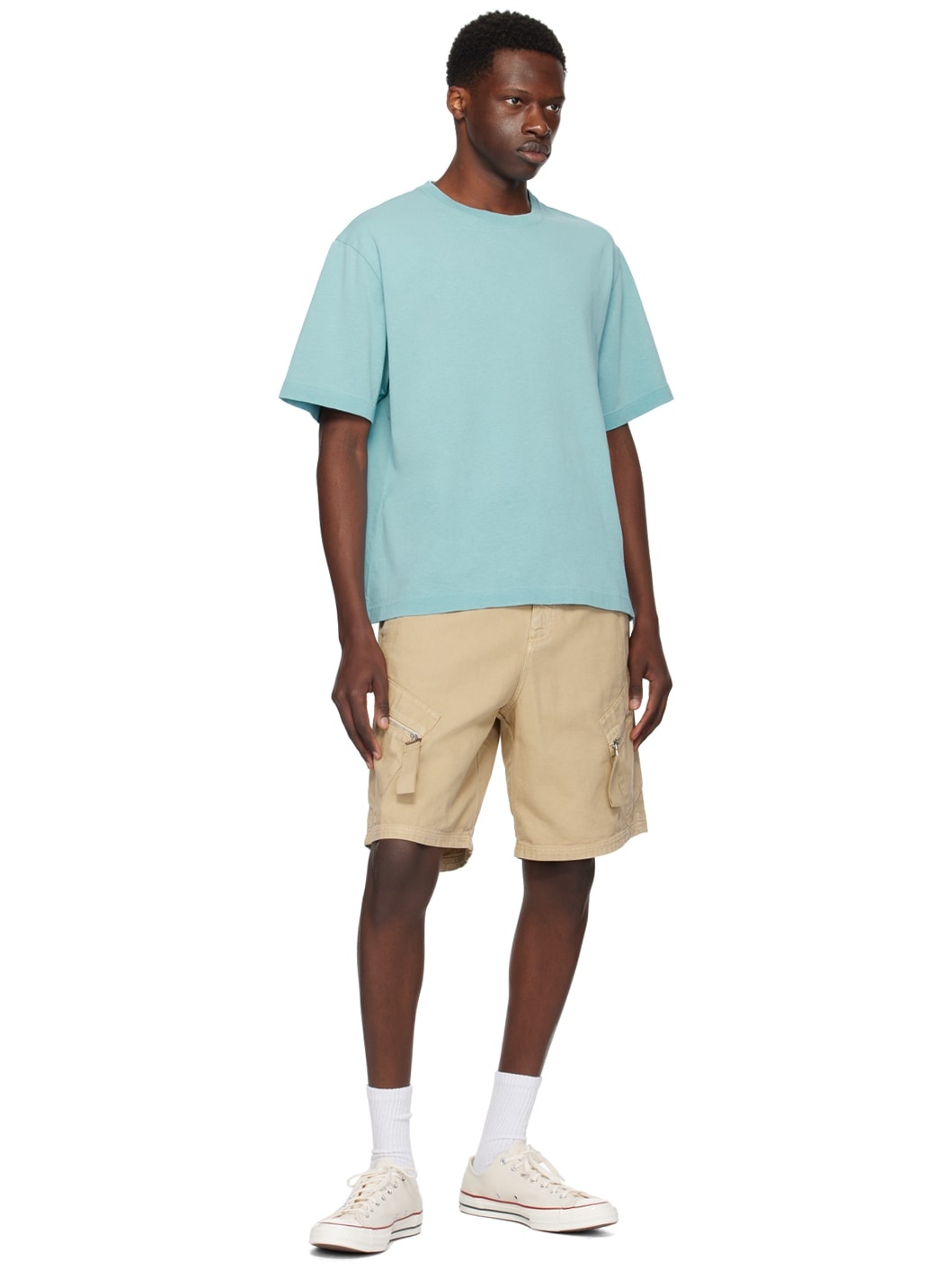 Blue Sunrise Tag T-Shirt - 4