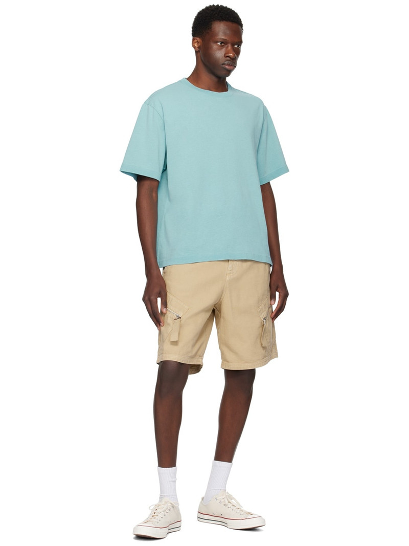 Maison Kitsuné Blue Sunrise Tag T-Shirt outlook