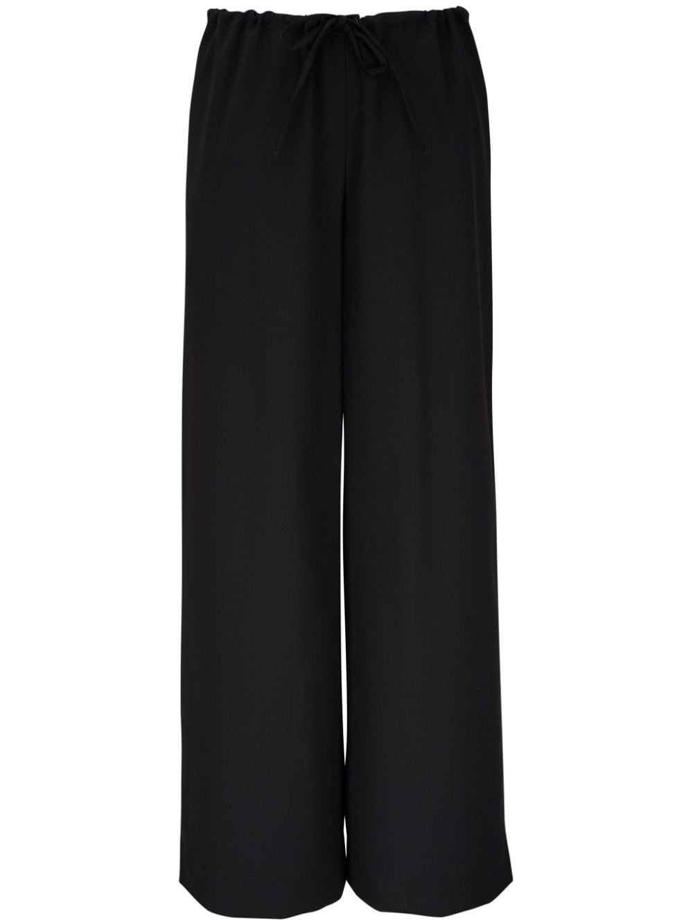 high-waist wide-leg trousers - 1