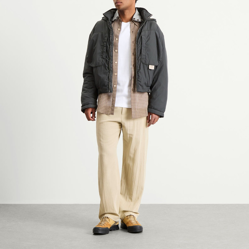 RANRA Ranra Purs Padded Nylon Hoodie Jacket outlook