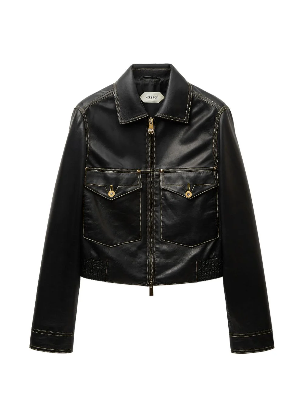 nappa blouson - 1