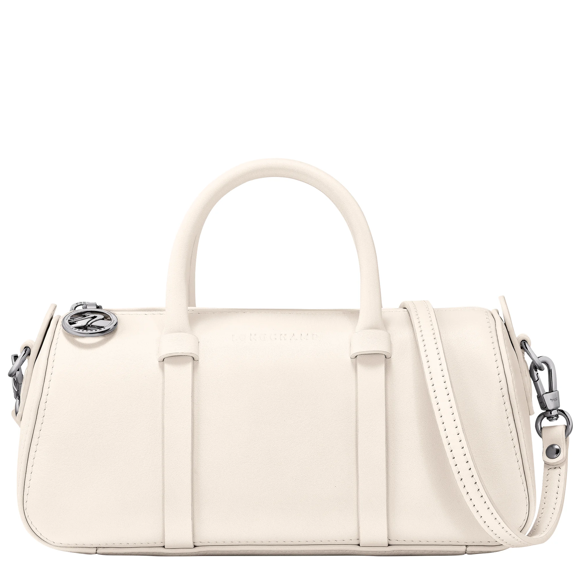 Daylong S Handbag Ecru - Leather - 1