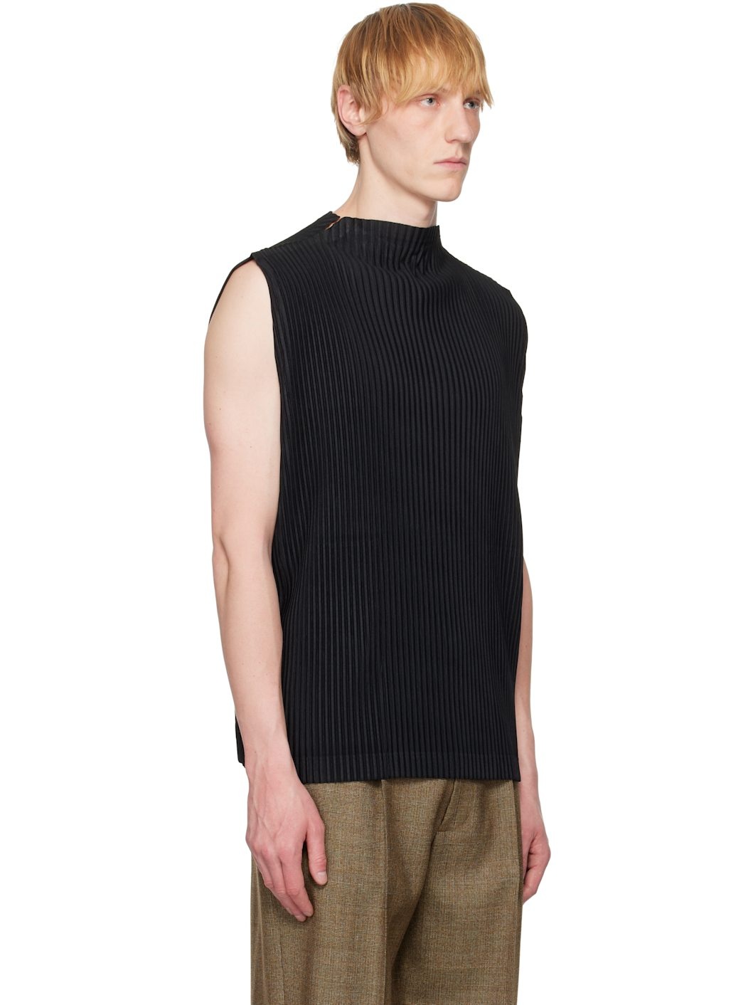 Black Monthly Color April Tank Top - 2