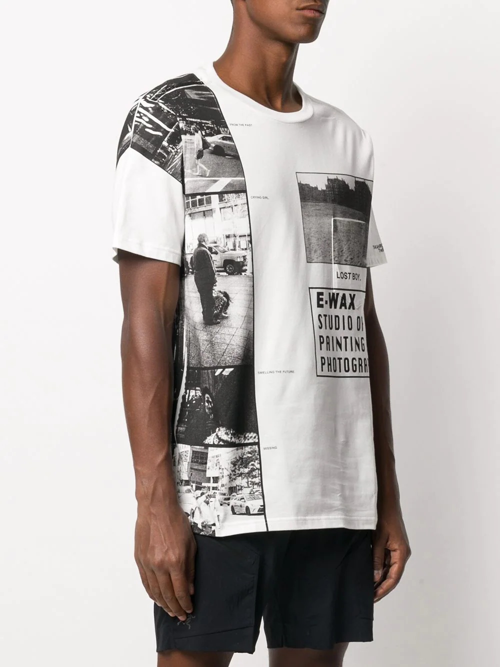 logo print t-shirt - 3