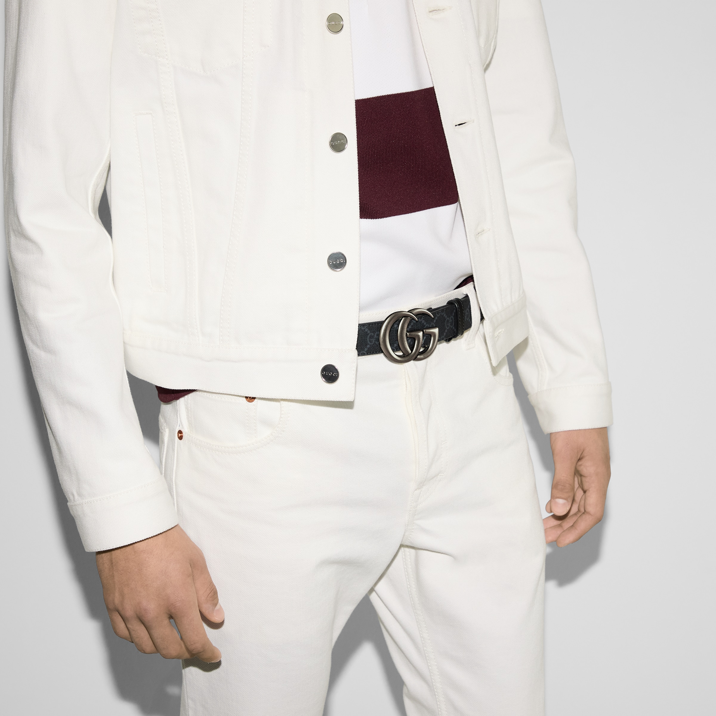 GG Marmont thin belt - 3