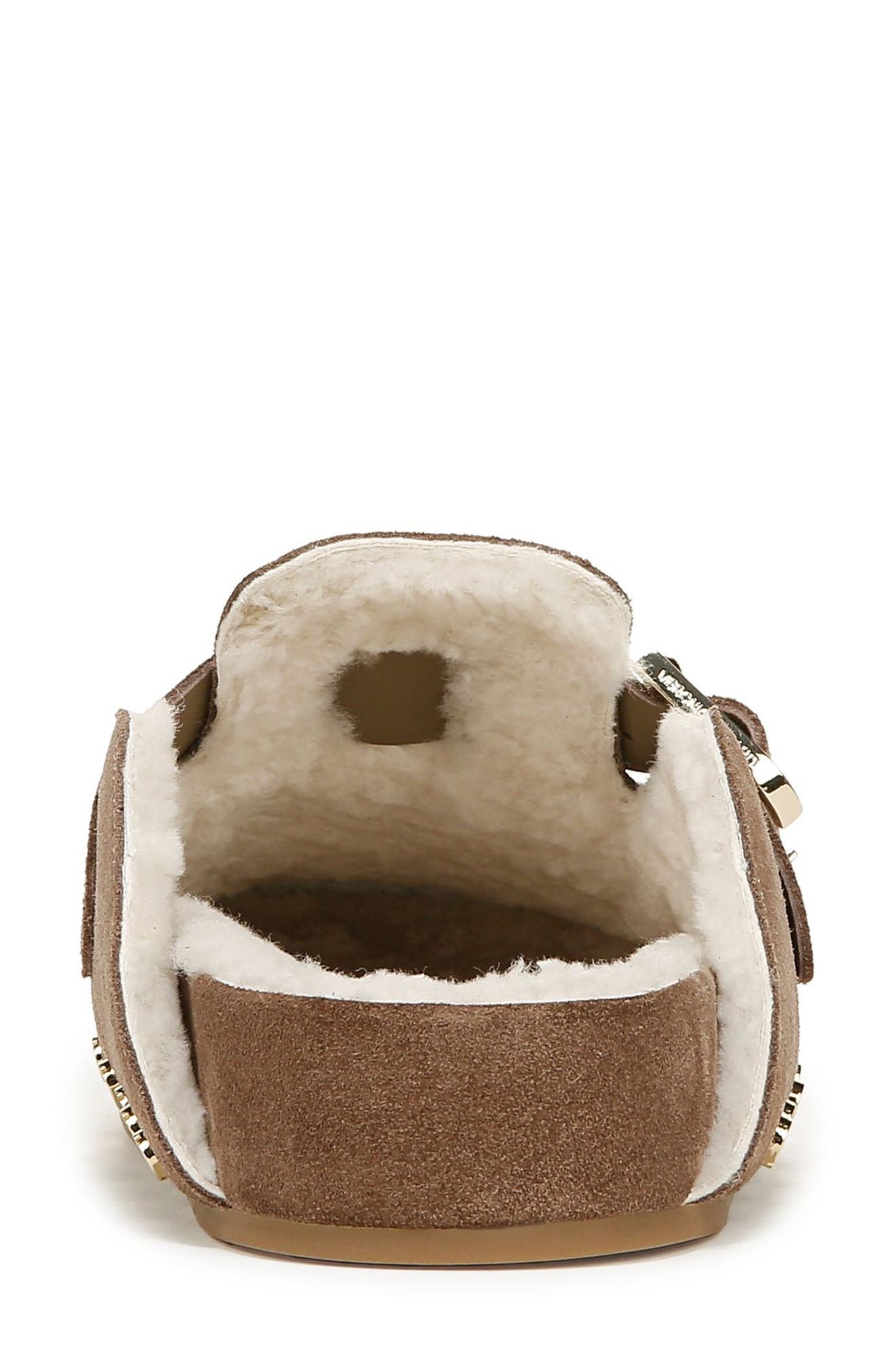 Veronica Beard Fern 2 Genuine Shearling Clog in Taupe at Nordstrom - 7