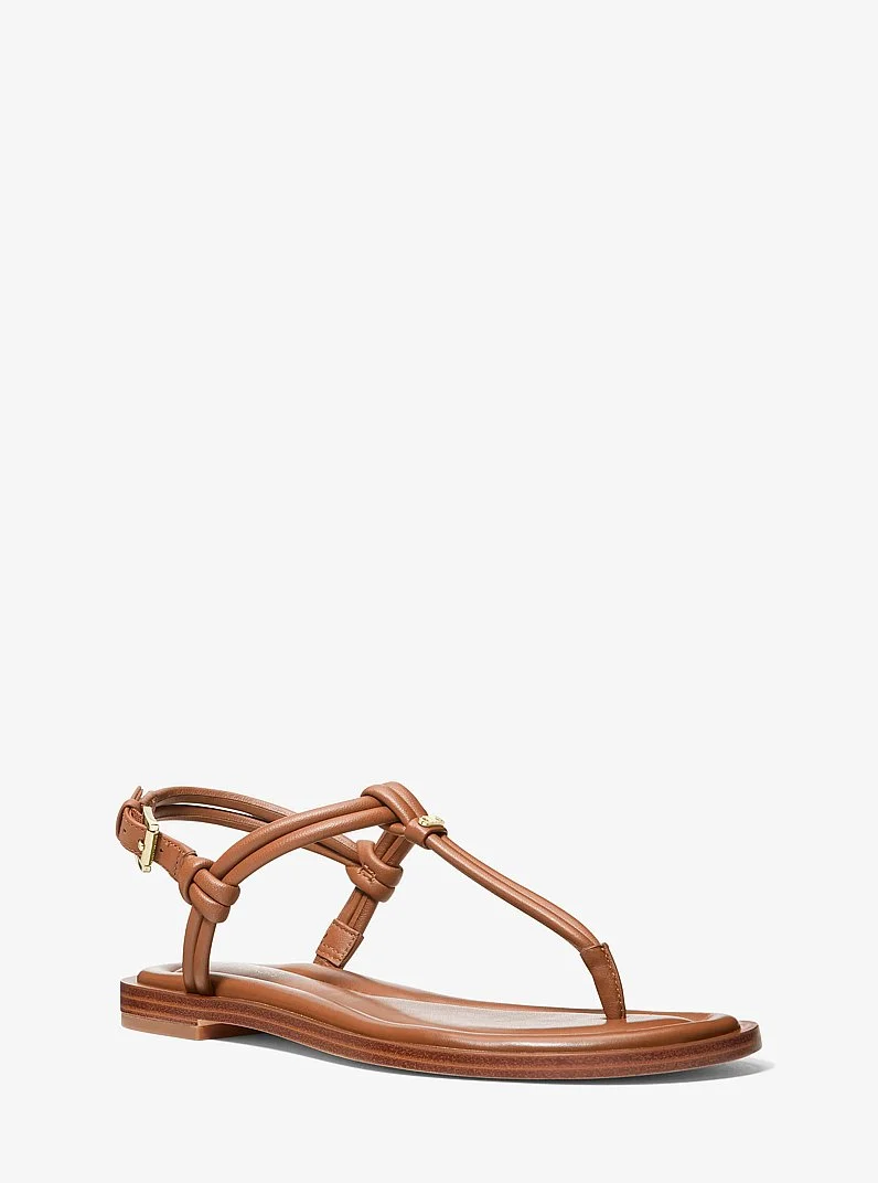 Astra Leather T-Strap Sandal - 1