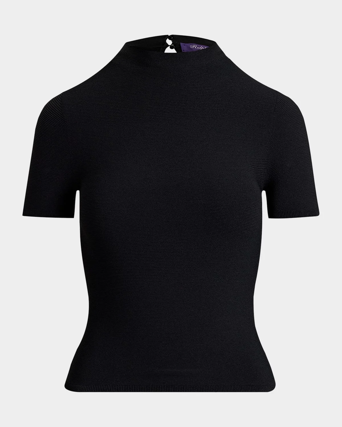 Stretch Short-Sleeve Sweater - 1