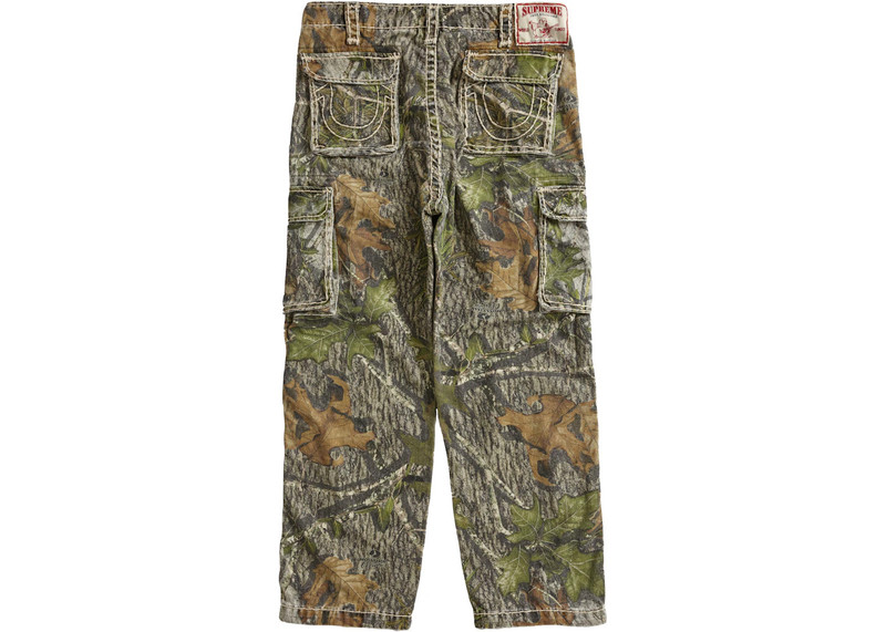 Supreme Supreme True Religion Denim Cargo Pant Mossy Oak Camo outlook