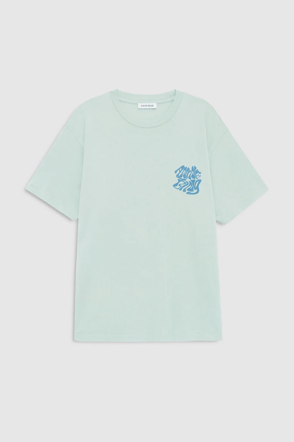Cade Tee Wave - Washed Seafoam - 1