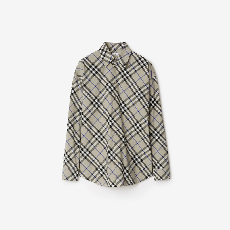Check Cotton Shirt 1