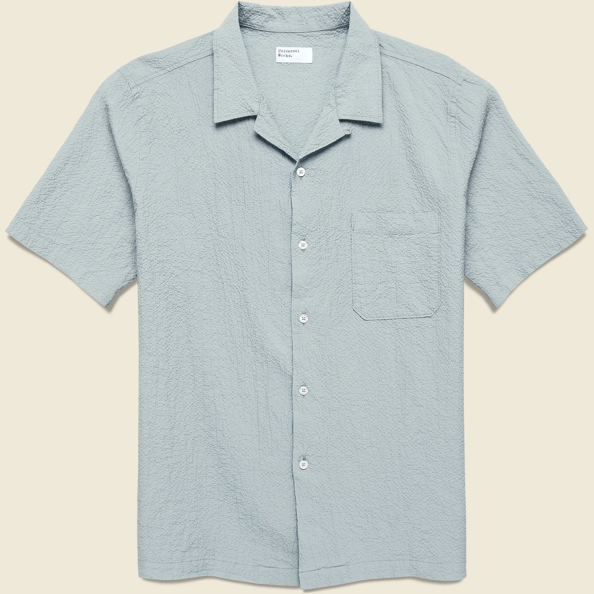 Seersucker Road Shirt - Green - 1