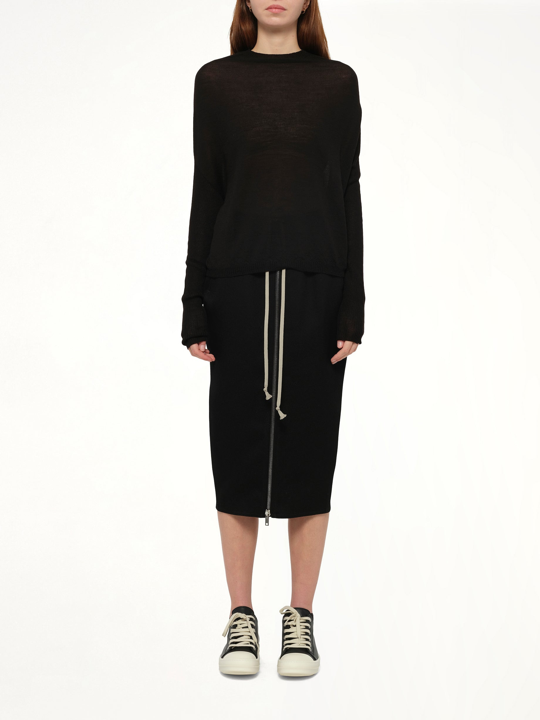 Crater Knit in Black - 7