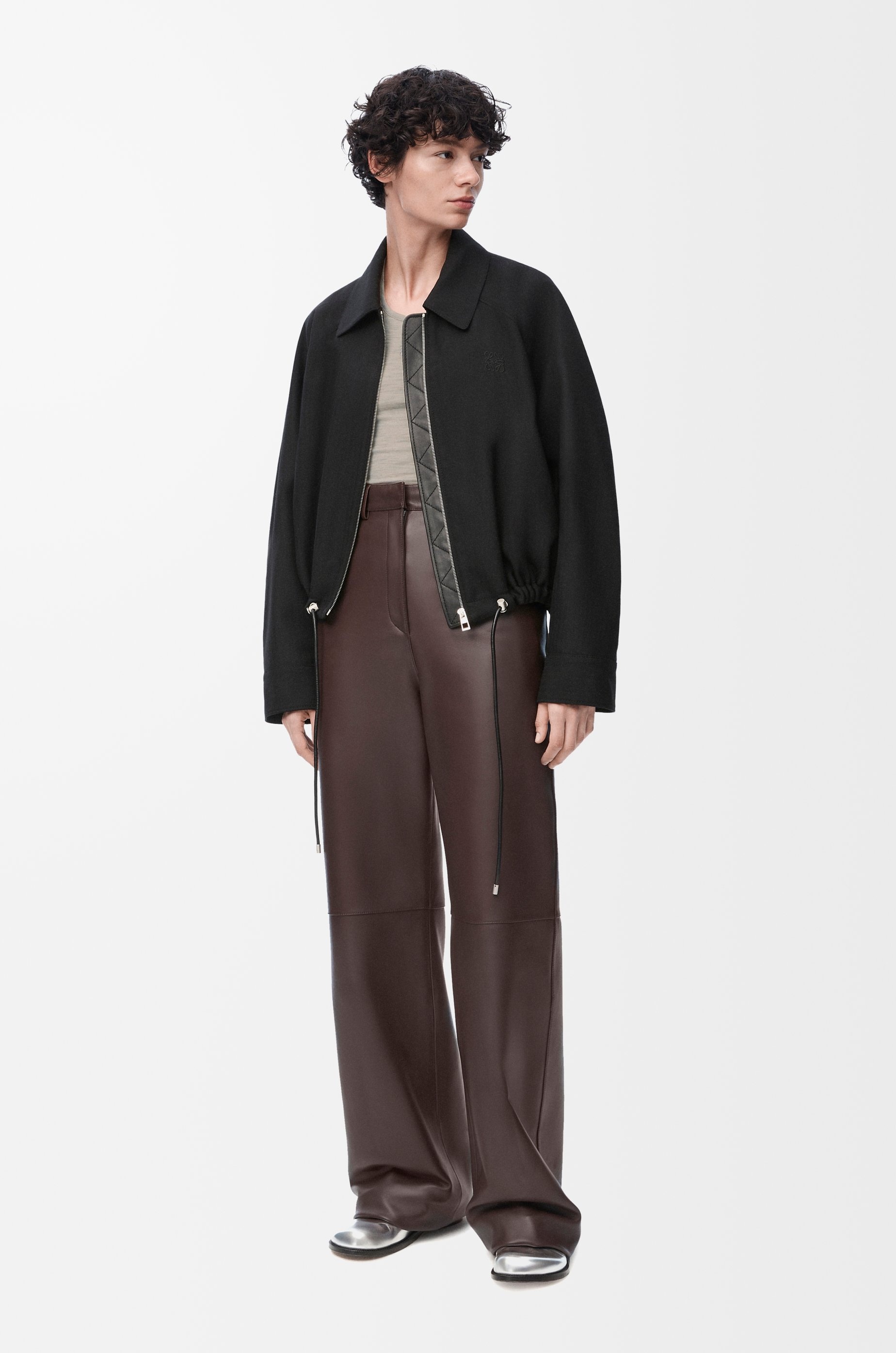 Trousers in nappa lambskin - 2