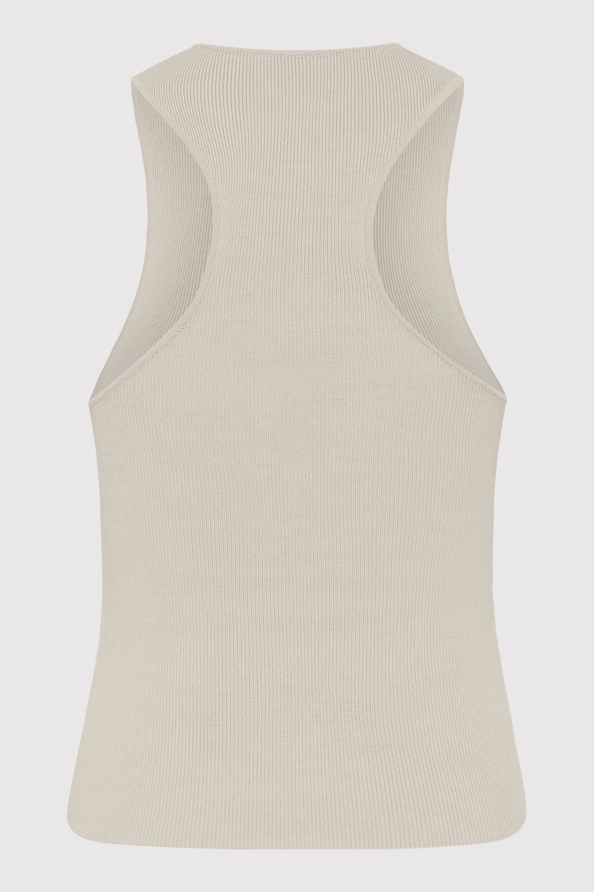 Sculpted Knit Top - Silver - 9