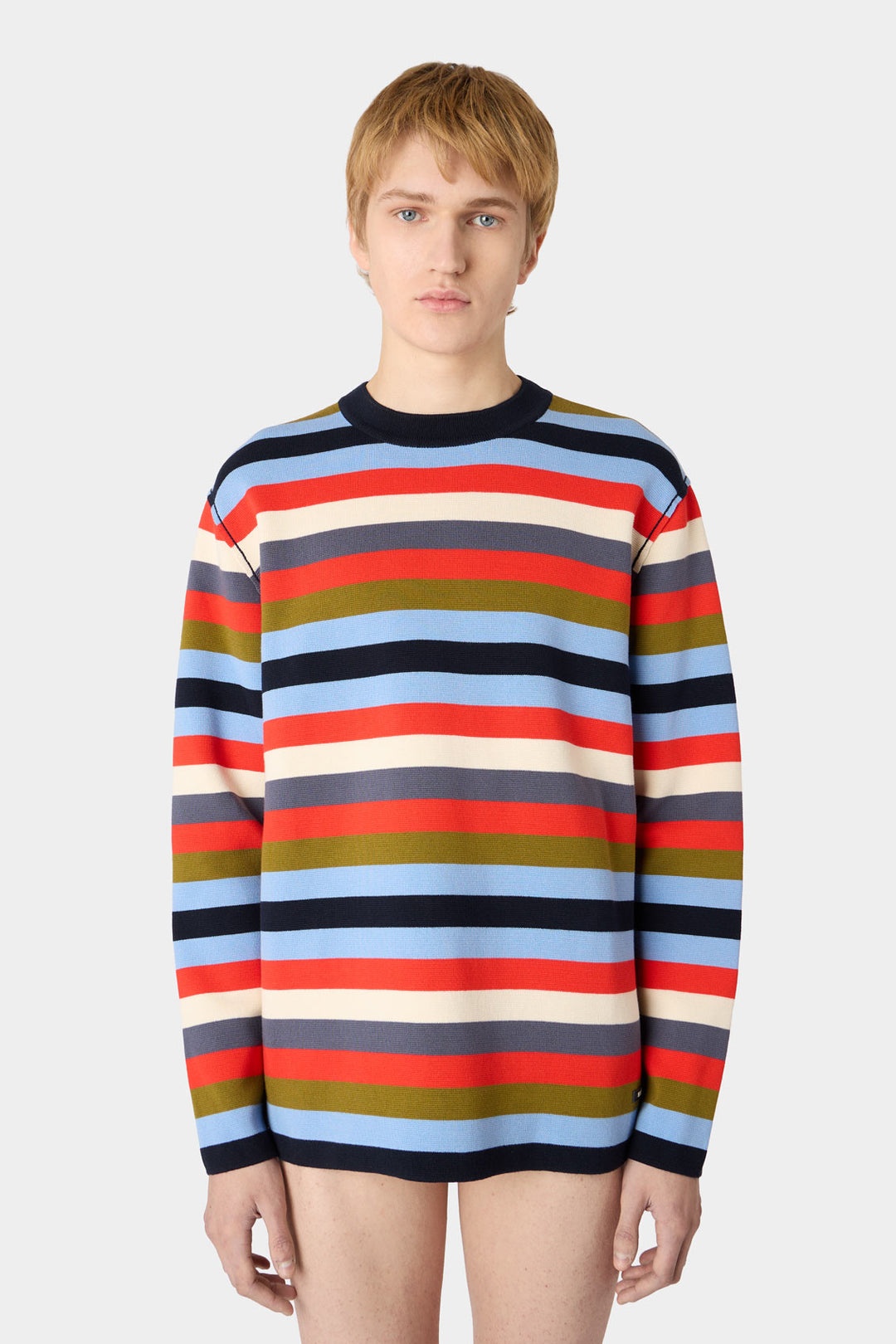 MAGLIAUNITA LONGSLEEVE T-SHIRT/ multicolor stripes - 1