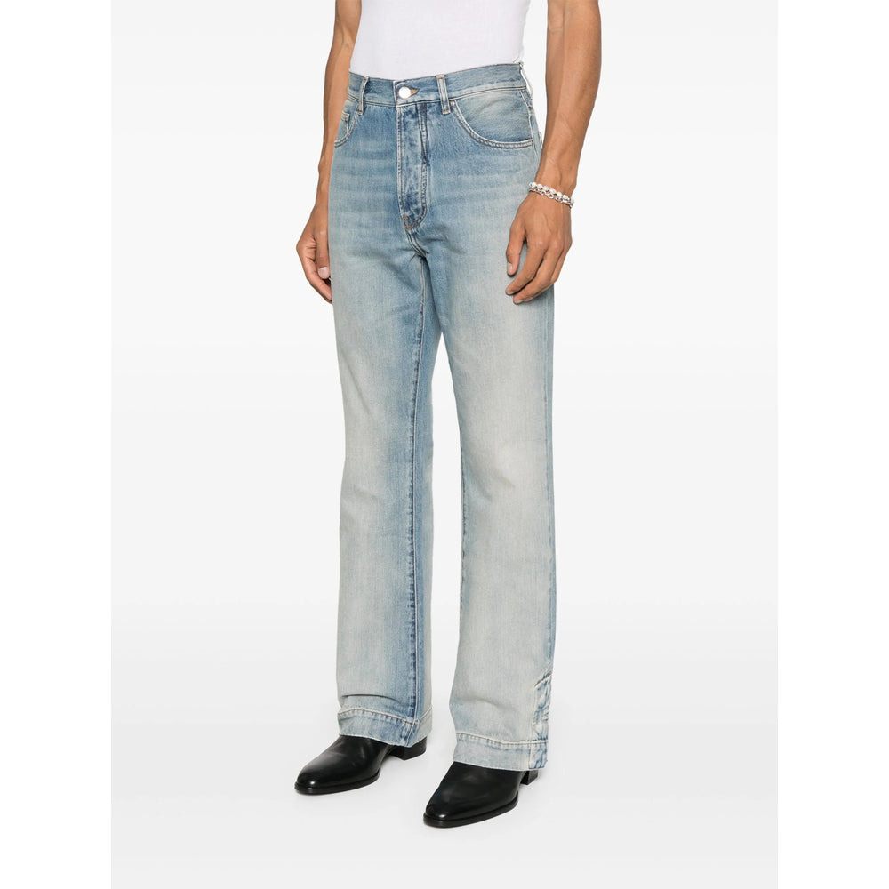 Amiri Blue Denim - Regular & Straight-Leg Jeans Men - 4