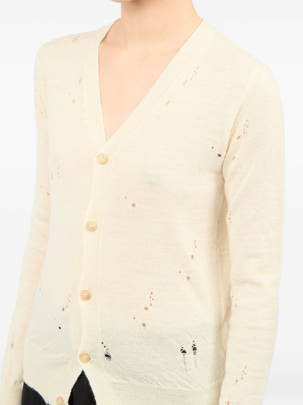 button-up cardigan - 7