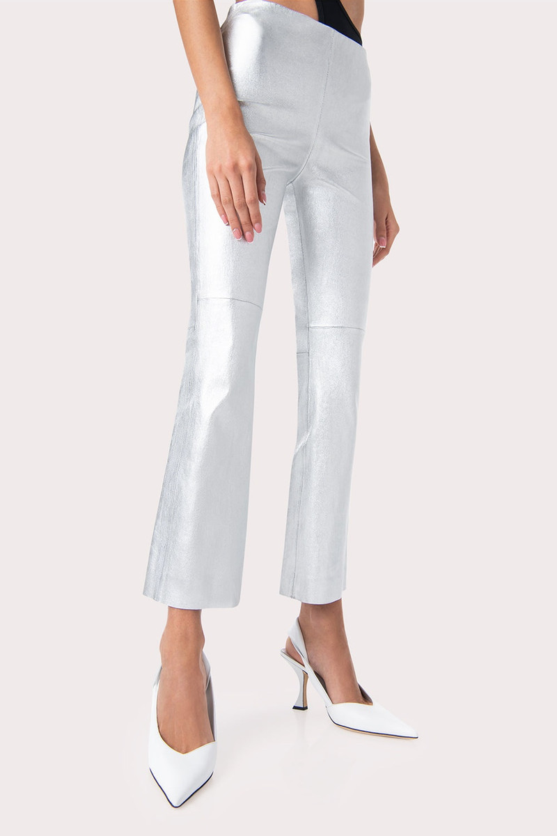 BY FAR Yasha White Nappa Leather outlook