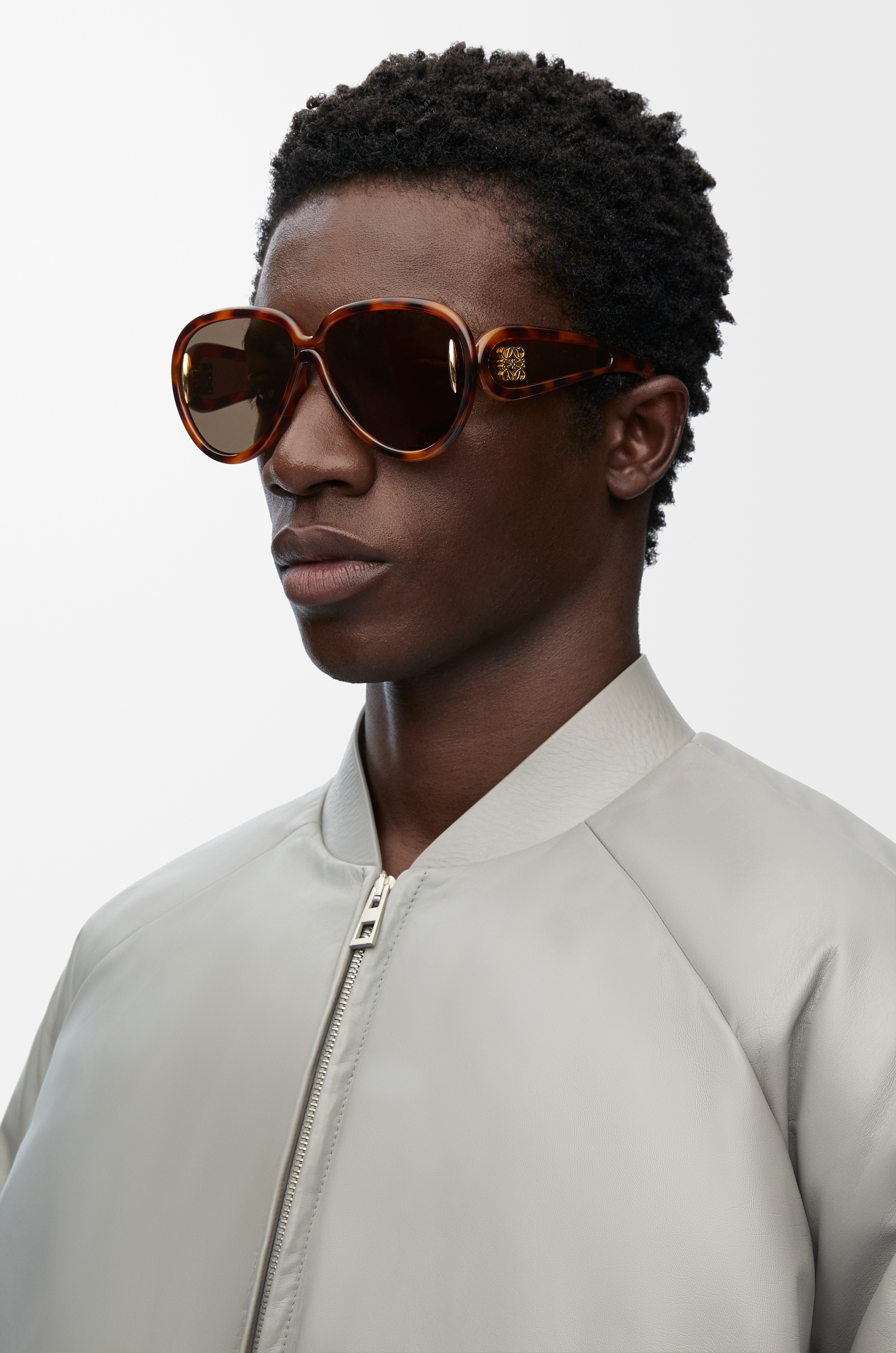 Pilot Mask sunglasses in acetate and nylon - 2