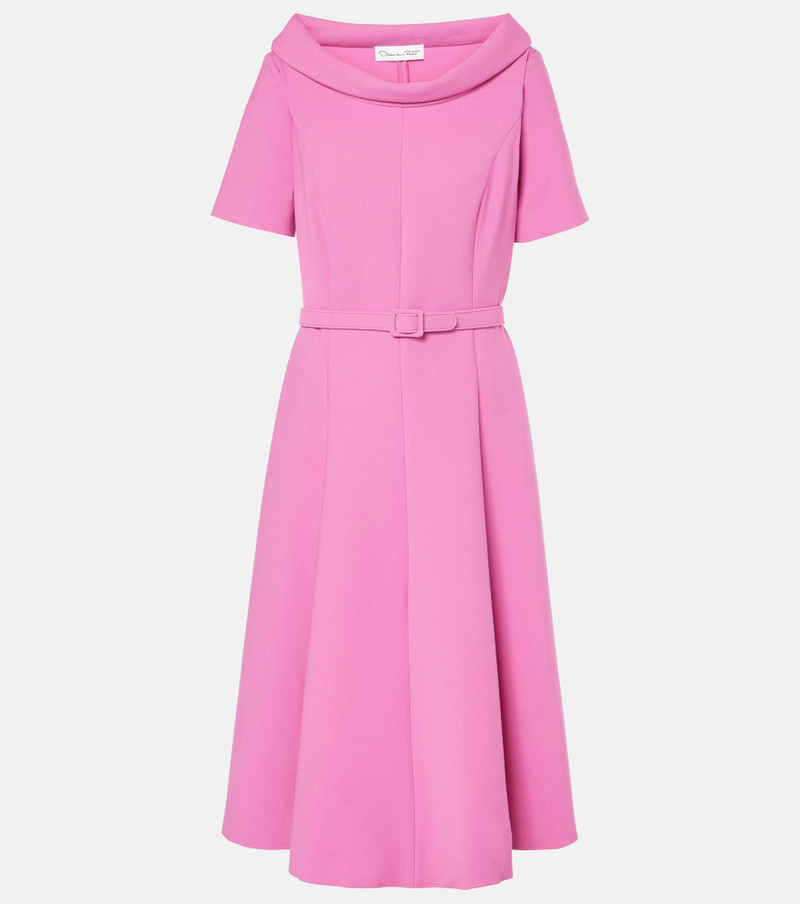 Wool-blend midi dress - 1