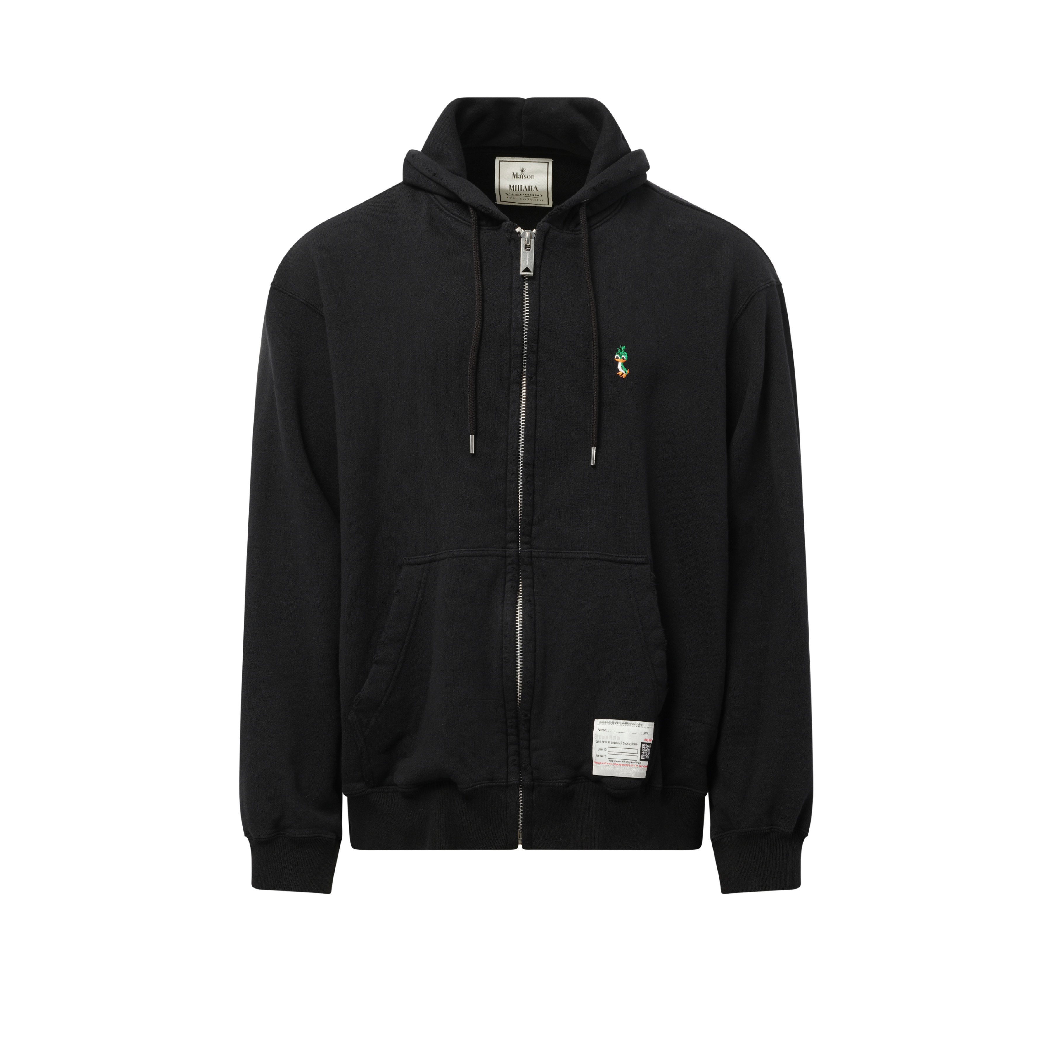 Cap Combined Parka in Black - 2
