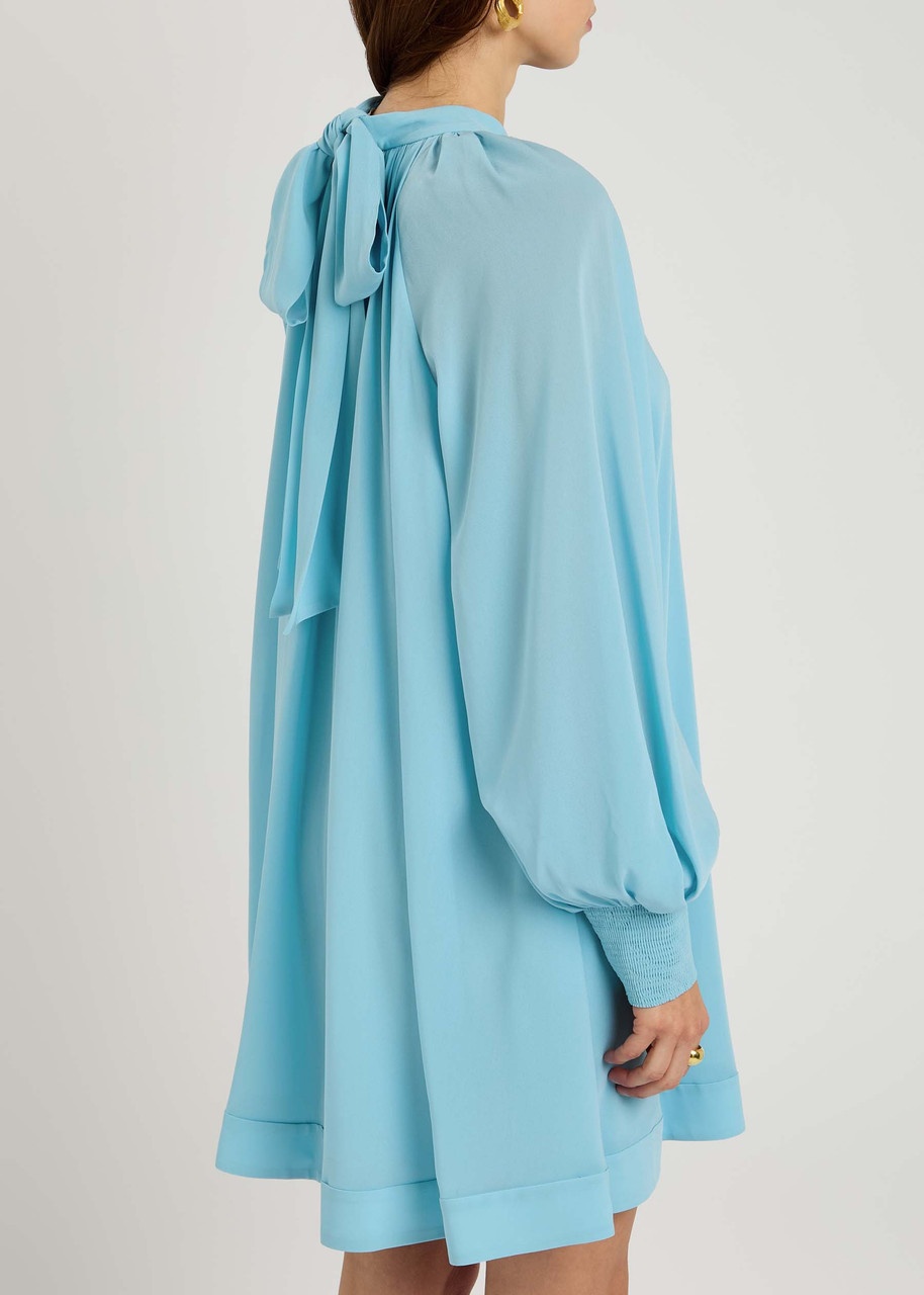 Alice + Olivia Gracen Trapeze Chiffon Mini Dress - 3